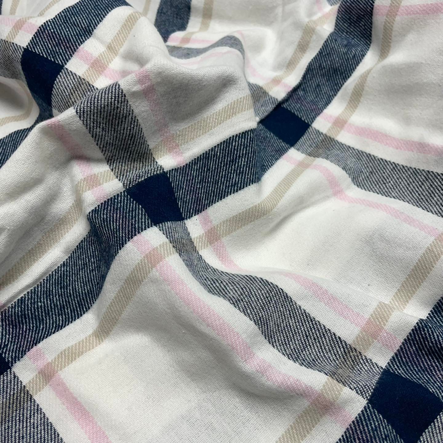 100% Organic Cotton Yarn Dyed Flannel
